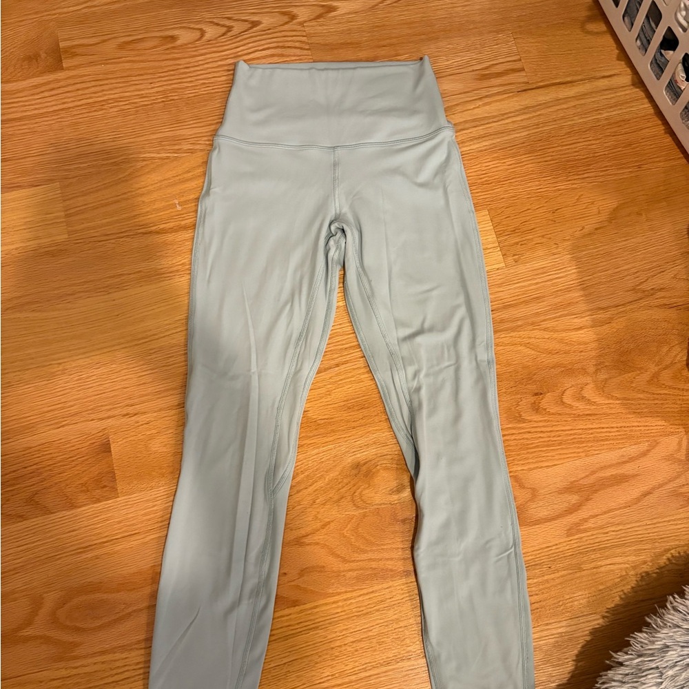 lululemon athletica Light Teal Leggings